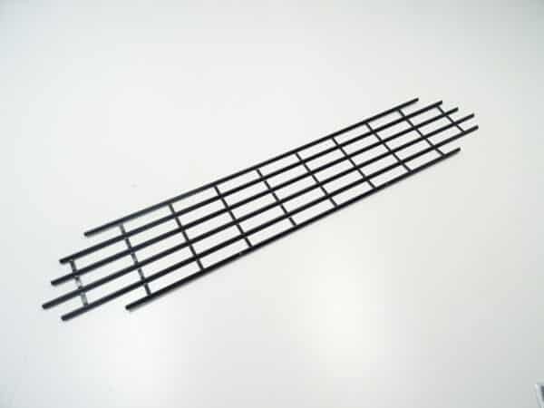 Griglia radiatore superiore nera 74-85 EURO/US Fiat 124 Spider