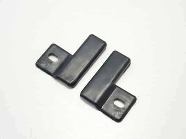 Fundas de plástico (juego de 2) enganche de la capota interior en forma de L Fiat 124 Spider