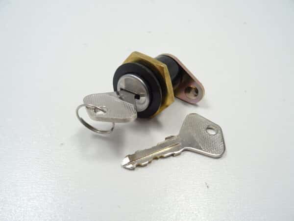 Serrure de coffre 79-85 modèles US noir Fiat 124 Spider