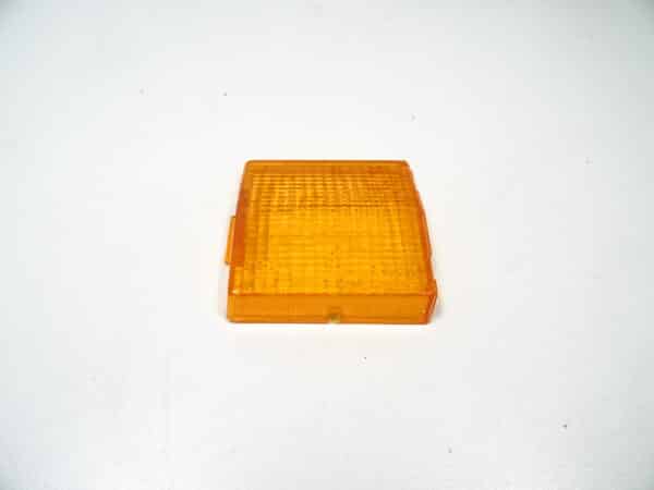 Blinker glass rear light yellow left 73-78 Fiat 124 Spider