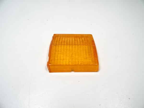 Blinker glass rear light yellow right 73-78 Fiat 124 Spider