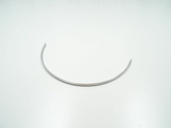 Chrome strip map pocket 30cm left or right Fiat 124 Spider