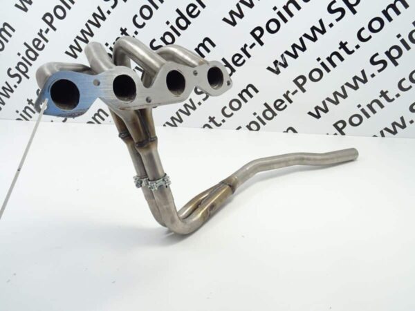 Collecteur d'échappement en éventail 67-78 1400/1600/1800 Forme de pose le long du tunnel de transmission Fiat 124 Spider, 124 Coupé