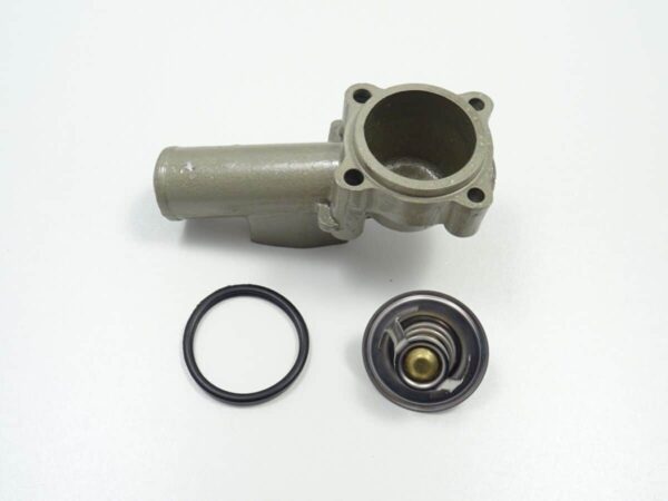 Boîtier du thermostat avec Joint en caoutchouc 67-74 Fiat 124 Spider, 124 Coupé