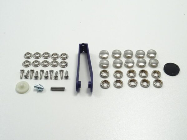 Juego de pulsadores 10 uds. incl. Herramienta Fiat 124 Spider