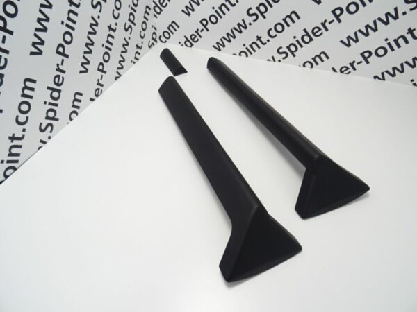 Set di modanature per ginocchia 69-86 ABS nero Porsche 911
