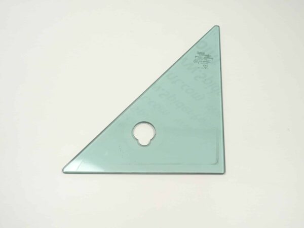Disco triangolare 83-85 con foro per specchio originale Fiat 124 Spider