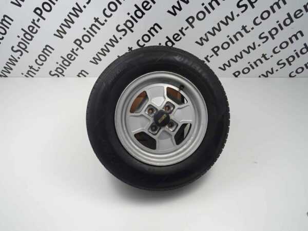 Cerchi Speedline (5 1/2x13) (4 pezzi) inclusi. Pneumatici FIAT 124 Spider, 124 Coupé