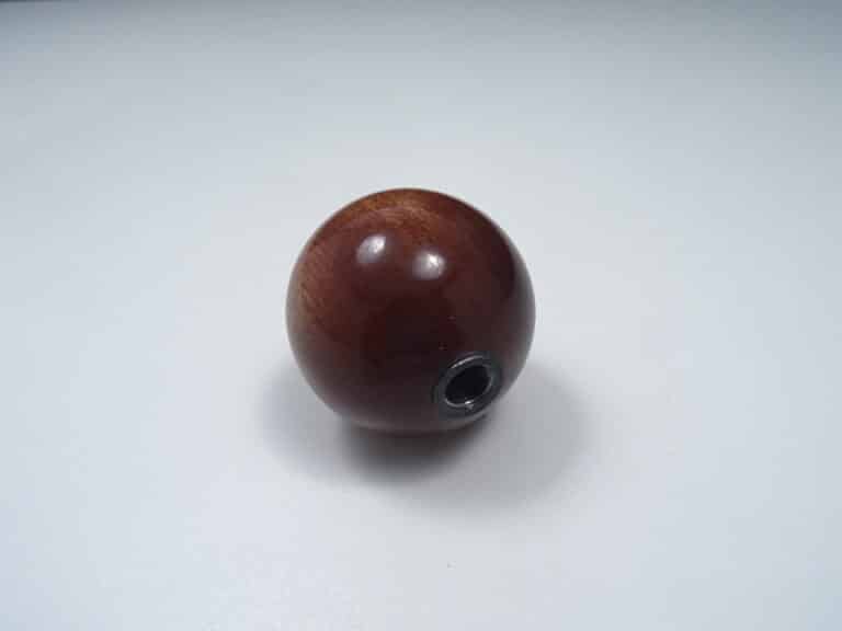 5060F - pomello del cambio rotondo-83-85-mogano - pomello del cambio rotondo-mogano