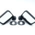 Set di specchietti 79-82 in plastica nera FIAT 124 Spider