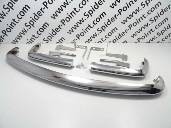 Kit di conversione paraurti versione cromata per i modelli 74-85 Fiat 124 Spider