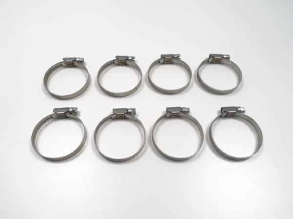 Kit de colliers de serrage pour durites de radiateur FIAT 124 Spider, 124 Coupé
