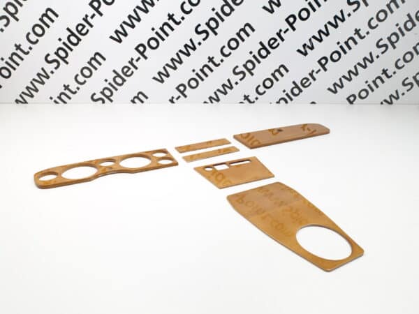 Set di legno 66-78 6 strumenti FIAT 124 Spider