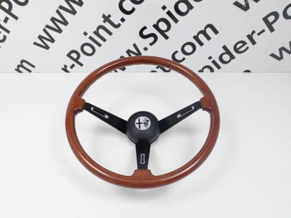 Volante de madera 79-84 negro ALFA Spider