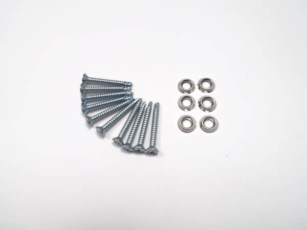 Juego de fijación revestimiento puerta 79-85 Fiat 124 Spider